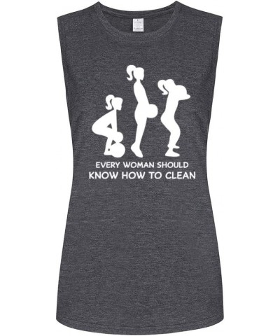 Workout Tank Tops for Women-Womens Funny Saying Fitness Gym Lift Graphic Racerback Sleeveless Shirts 0067 Grey-muscle Tank $1...