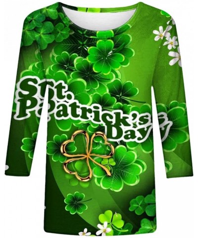 St Patricks Day Shirt Funny The St Day Sweatshirt Women Long Sleeve Irish Festival Holiday Trendy Outfits for Women Rose Gold...