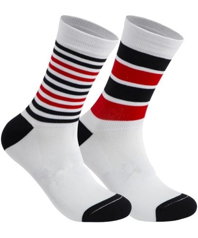 Unisex Cycling Socks Adults Sports and Running Compression Socks Men &Women Black $11.53 Activewear