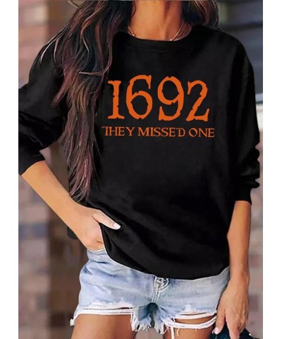 Sanderson Witch Museum Sweatshirt For Women Happy Halloween Pullover Shirts Teen Girls Funny Witches Graphic Fleece Tops 1692...