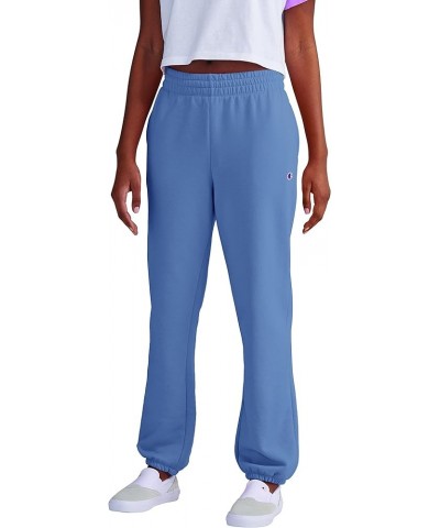 Women's Powerblend Boyfriend Sweatpants (Retired Colors) Seven Seas Blue $23.86 Pants