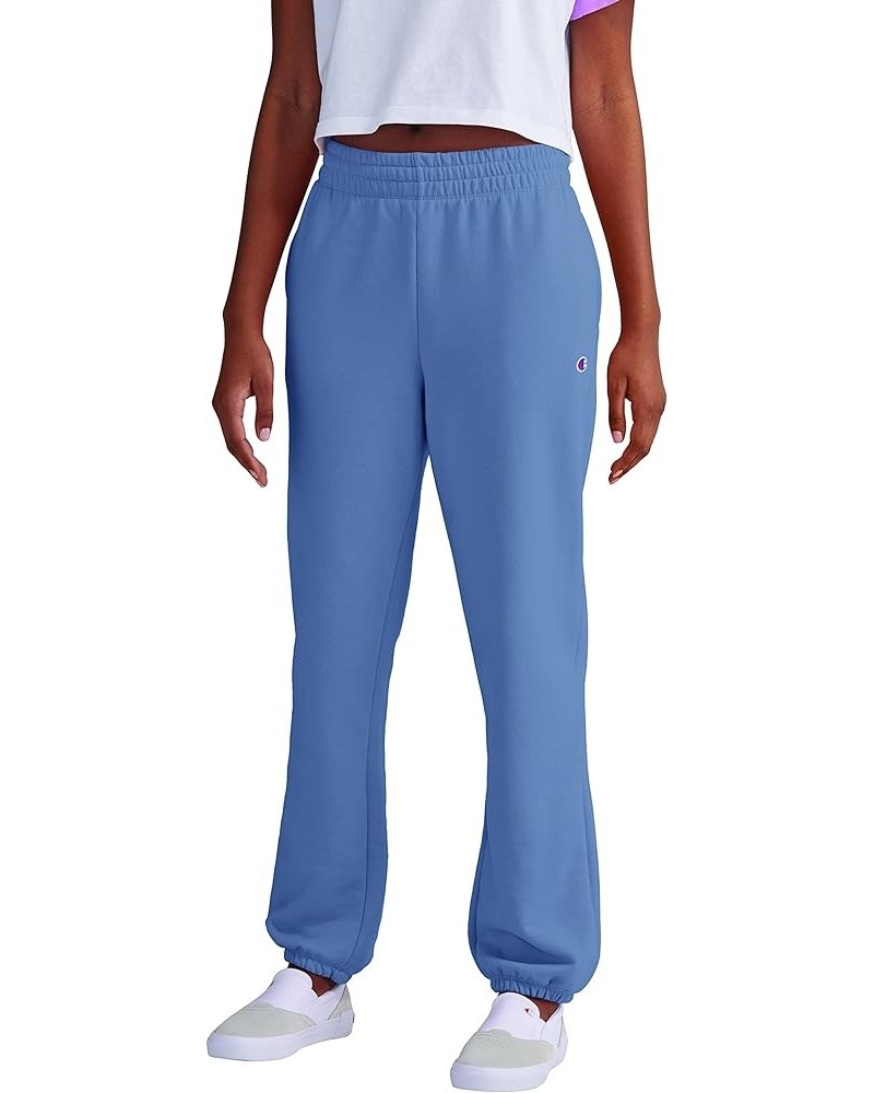 Women's Powerblend Boyfriend Sweatpants (Retired Colors) Seven Seas Blue $23.86 Pants