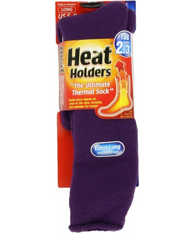 Ladies Extra Long Heat Holders, Purple, US Shoe Size 5-9, 22 Count $17.99 Activewear