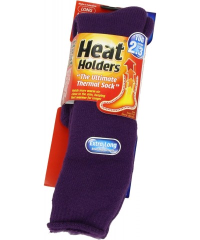 Ladies Extra Long Heat Holders, Purple, US Shoe Size 5-9, 22 Count $17.99 Activewear