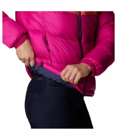 Women's Puffect Color Blocked Jacket Wild Fuchsia/Blush Pink/Nocturnal $40.67 Jackets