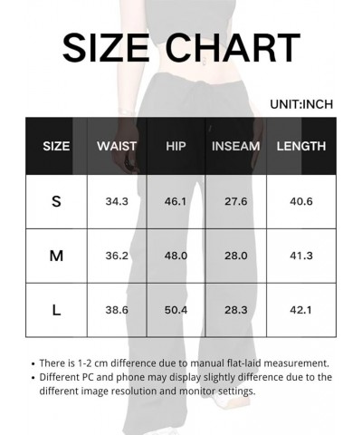 Parachute Pants for Women Cargo Pants Womens Baggy Low Waist Y2K Pants with Pockets Relaxed Jogger A2-dark Grey $15.05 Pants