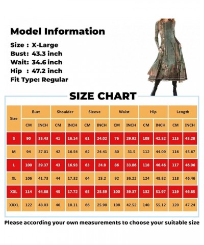 Christmas Dresses for Women Elegant Plus Size Casual T Shirt Dresses Fall Loose Flowy Swing Tunic Dress 06a-red $14.05 Dresses