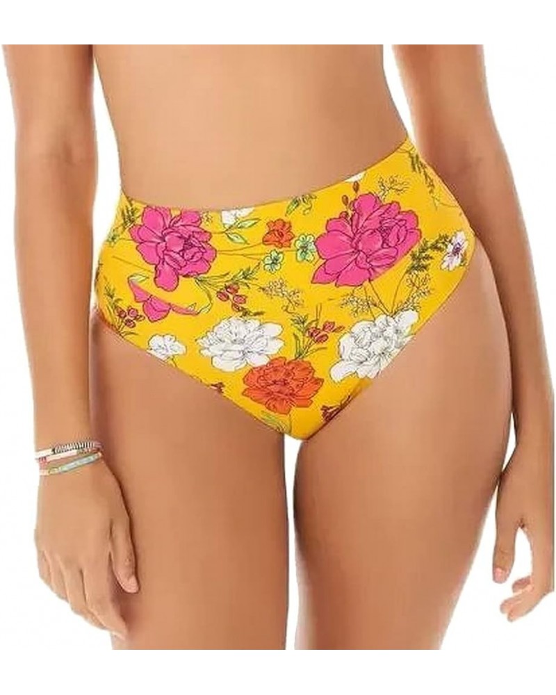 Skinny Dippers Women's Swimwear Dream Basic Fit Tummy Control Bathing Suit Swim Bottom Separate Marigold $12.81 Swimsuits