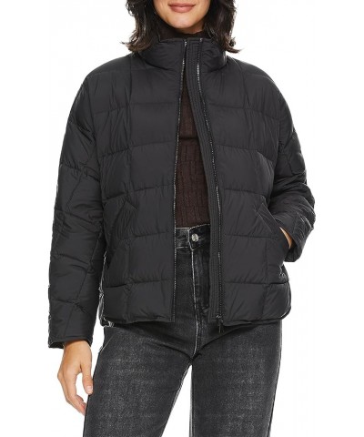 Women's Lightweight Puffer Jacket Insulated Puffy Coat Quilted Down Jacket with Stand Collar Black $41.40 Jackets