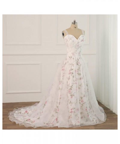 Bridal Beach Wedding Dresses 2023 Color Long Applique Lace Puffy Sleeves Bridal Gowns for Women H-champgne $49.35 Dresses