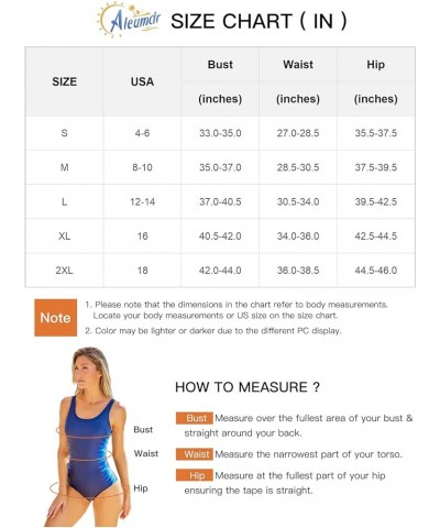 Women's High Cut One Piece Swimsuit Tummy Control Bathing Suit Ribbed Round Neck Sporty Swimwear Laurel Green $18.14 Swimsuits