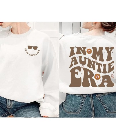 In My Auntie Era Sweatshirt, Glass Aunt Era, Eras Sweatshirt, Oversized Aunt Sweater, Retro Aunt Sweater Sport Grey $17.94 Sw...