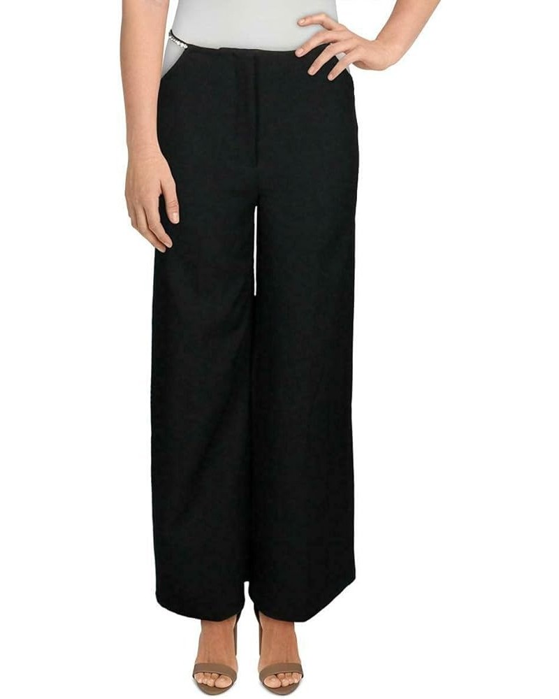 Womens Cutout Rhinestone Dress Pants Black $9.51 Pants