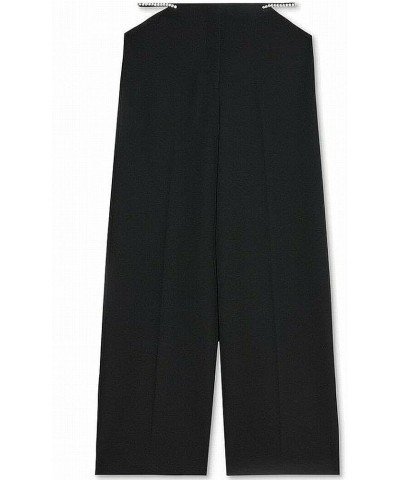 Womens Cutout Rhinestone Dress Pants Black $9.51 Pants