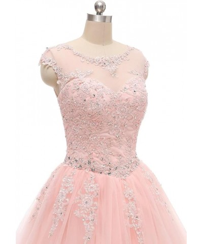 Lace Appliques Quinceanera Dresses Sweet 15 16 Beading Sequined Evening Prom Ball Gown Long H152 Lilac $35.36 Dresses