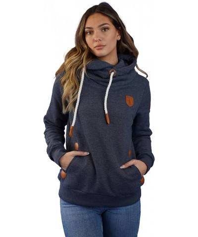 Women's Artemis Hoodie Navy $46.44 Hoodies & Sweatshirts