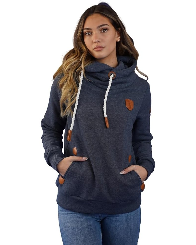 Women's Artemis Hoodie Navy $46.44 Hoodies & Sweatshirts