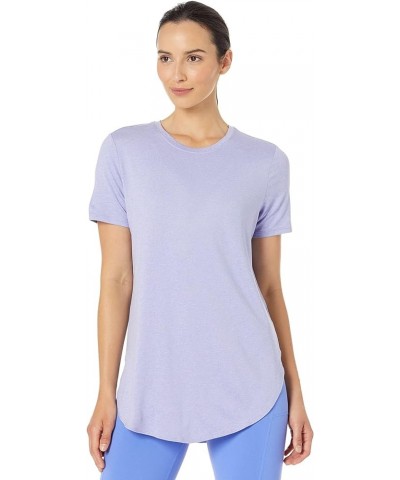 Women's Go Dri Swift Stretchable Wicking Quick Drying Tunic Tee Sweet Lavender $13.64 Tops