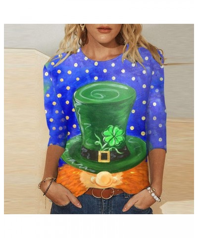 St Patricks Day Shirt Funny The St Day Sweatshirt Women Long Sleeve Irish Festival Holiday Trendy Outfits for Women G2-l $10....