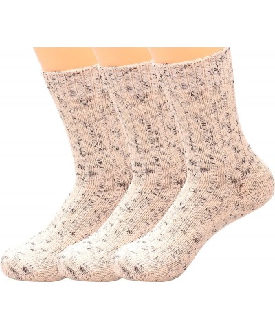 Women's Socks Cotton Knit Casual Crew Socks Thick Knit Warm Wool Slouch Socks Gift Socks for Women,Size 5-10W502 Multi-048 $1...