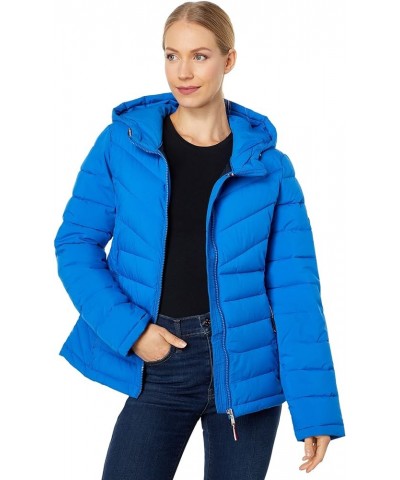 Hooded Packable Jacket Nautical Blue $36.96 Jackets