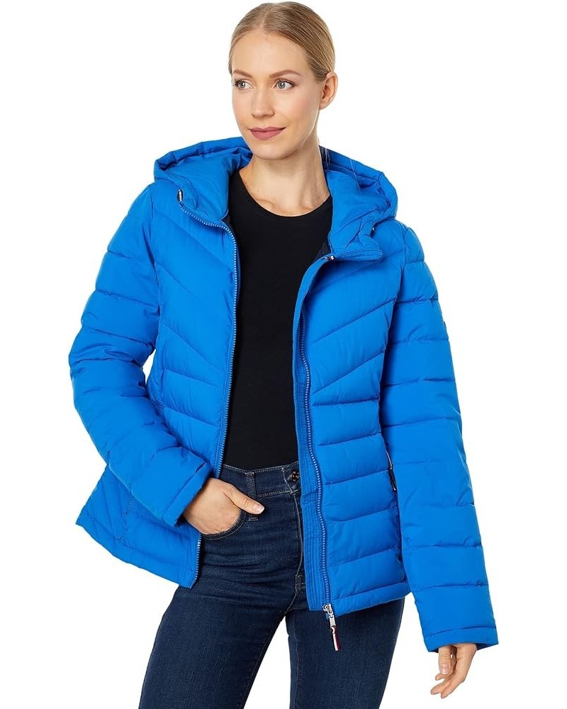 Hooded Packable Jacket Nautical Blue $36.96 Jackets