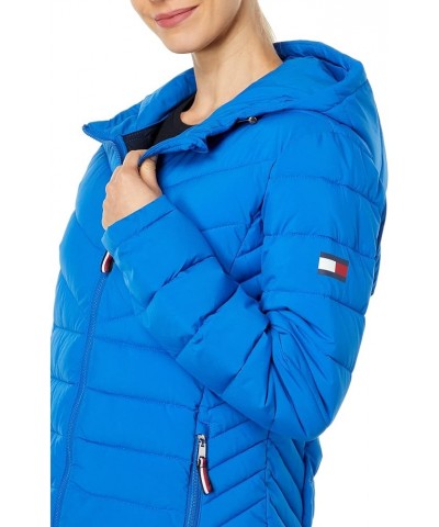 Hooded Packable Jacket Nautical Blue $36.96 Jackets