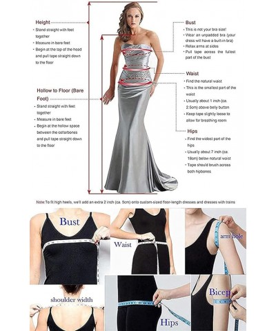 Strapless Mermaid Prom Dresses 2023 Beaded Formal Evening Gowns V Neck Slit Party Dresses for Women Navy Blue $48.49 Dresses