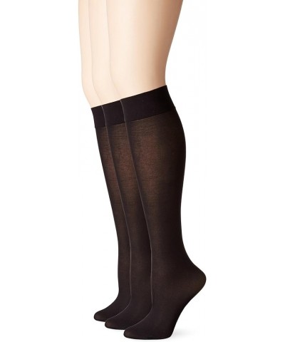 womens Silky Trouser Sock Black $9.85 Socks