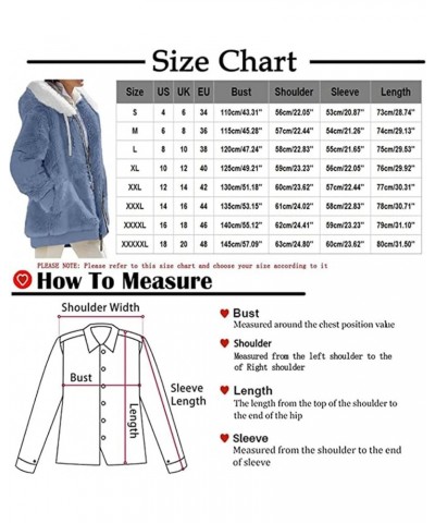 Winter Coats For Women 2023 Trendy Plus Size Fashion Long Sleeve Zip Up Oversized Shacket Fleece Jacket Warm Outwear Parka V-...