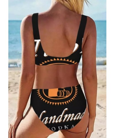 Women's Summer Sexy Beach Vacation Two Piece Bikini Set Swimwear Swimsuit Bathing Suits Black $13.53 Swimsuits