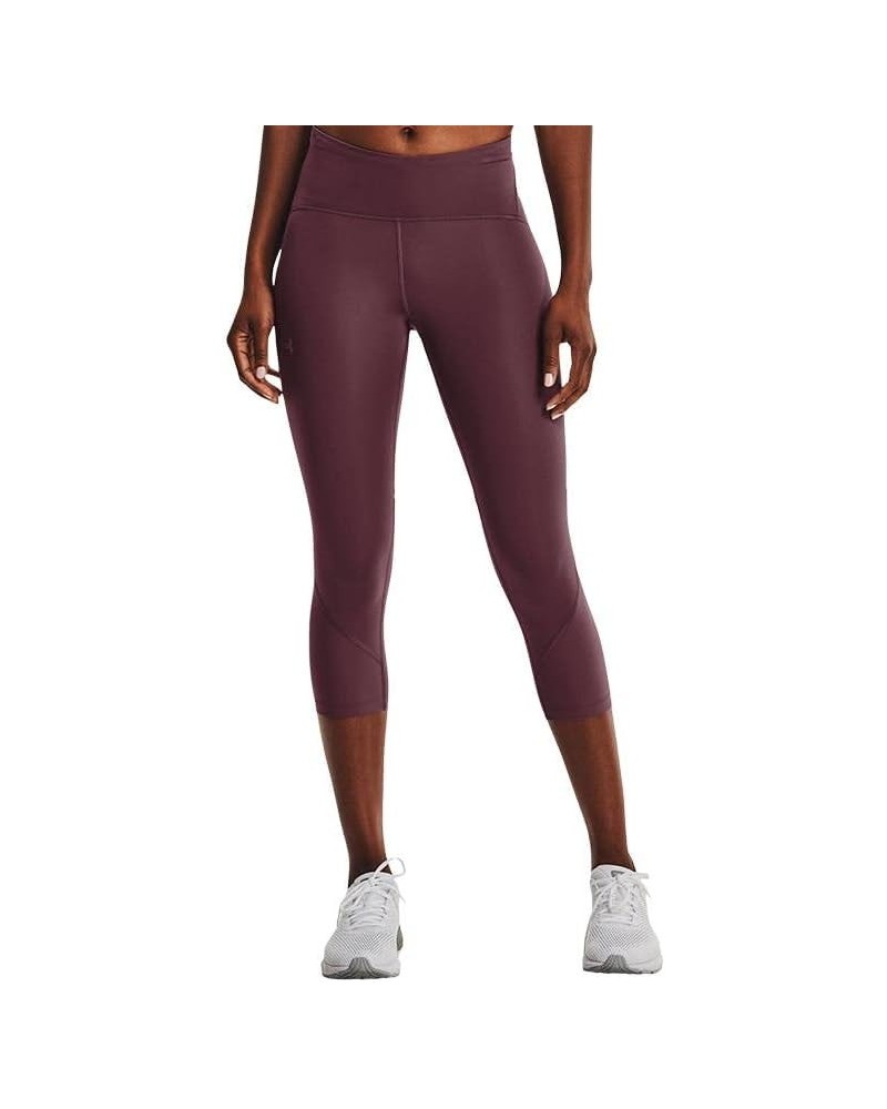 Women's Fly Fast 2.0 HeatGear Crop Ash Plum (554)/Reflective $16.20 Activewear