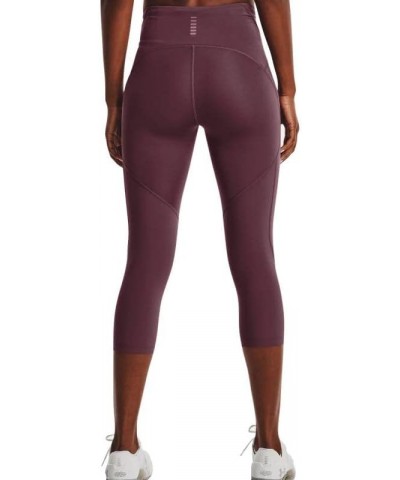 Women's Fly Fast 2.0 HeatGear Crop Ash Plum (554)/Reflective $16.20 Activewear