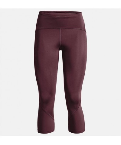 Women's Fly Fast 2.0 HeatGear Crop Ash Plum (554)/Reflective $16.20 Activewear