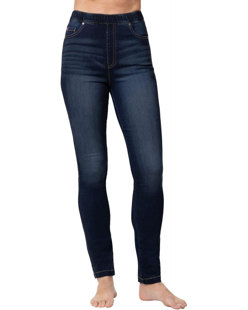 High Waist Jeans For Women, Indigo Distressed, 3X $28.67 Jeans