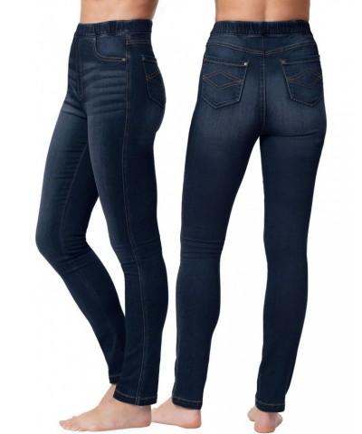 High Waist Jeans For Women, Indigo Distressed, 3X $28.67 Jeans