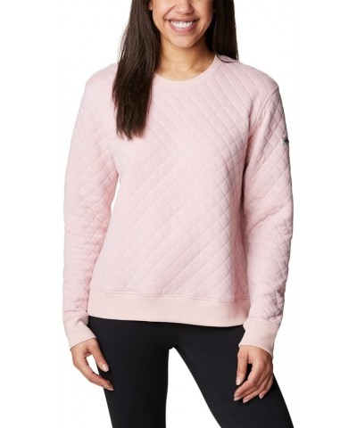 Women's Lodge Quilted Crew Dusty Pink $20.10 Activewear