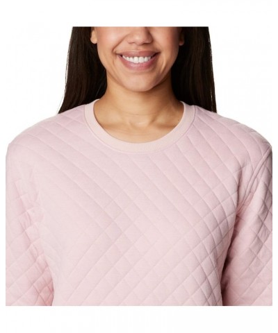 Women's Lodge Quilted Crew Dusty Pink $20.10 Activewear