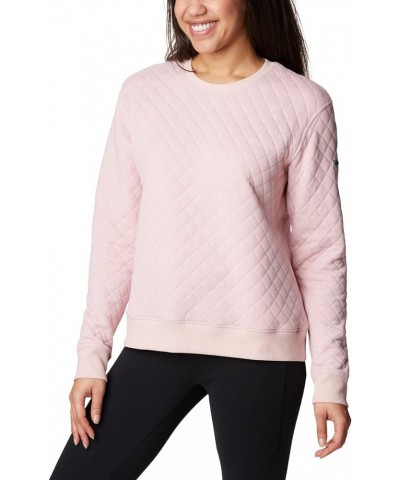 Women's Lodge Quilted Crew Dusty Pink $20.10 Activewear