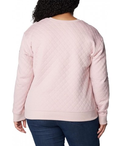 Women's Lodge Quilted Crew Dusty Pink $20.10 Activewear