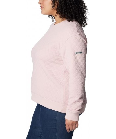 Women's Lodge Quilted Crew Dusty Pink $20.10 Activewear