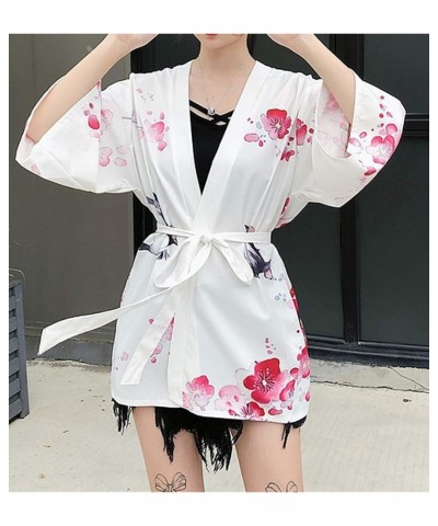 Women's Summer Loose fit Beach Japanese Kimono Cover up Style 39 $12.24 Swimsuits