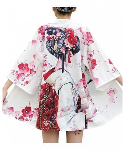 Women's Summer Loose fit Beach Japanese Kimono Cover up Style 39 $12.24 Swimsuits