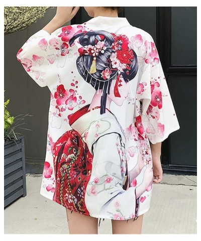 Women's Summer Loose fit Beach Japanese Kimono Cover up Style 39 $12.24 Swimsuits