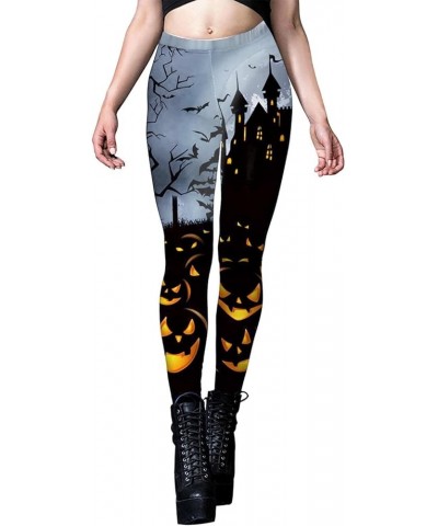 Fleece Lined Leggings Printed Pants Casual Elastic Slim Long Boot Women Pants Fleece Lined Leggings Navy-2 $8.91 Leggings