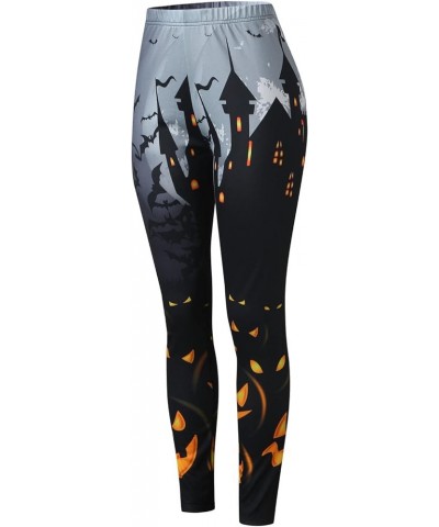 Fleece Lined Leggings Printed Pants Casual Elastic Slim Long Boot Women Pants Fleece Lined Leggings Navy-2 $8.91 Leggings