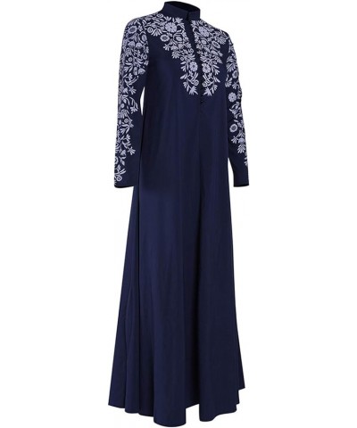 Muslim Clothes For Women Long Sleeve Islamic Veil Abaya SetMuslim Clothes For Men 4xl Satin Islamic Arab Maxi Dress Blue $21....