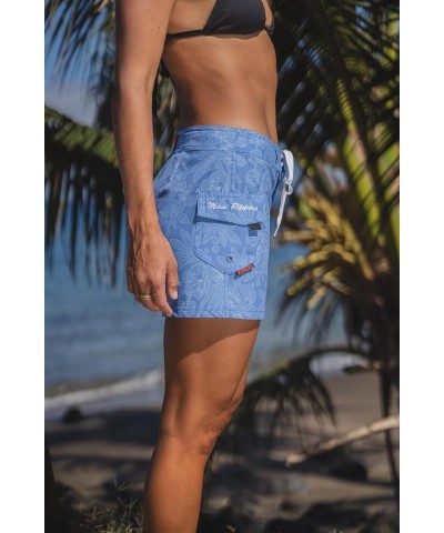 Women’s 5" 4-Way Stretch Swim Shorts Boardshorts Summer Bloom $20.23 Swimsuits