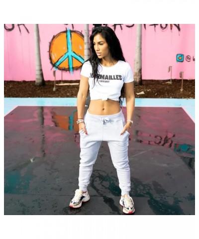 Women's Signature Joggers Sweatpants Grey $24.75 Pants