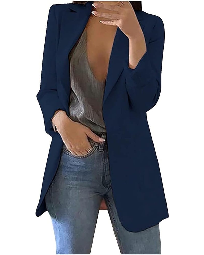 Blazers for Women Business Casual Plus Size Suit Jackets Long Sleeve Work Office Blazer Open Front Cardigans Outwear Womens B...